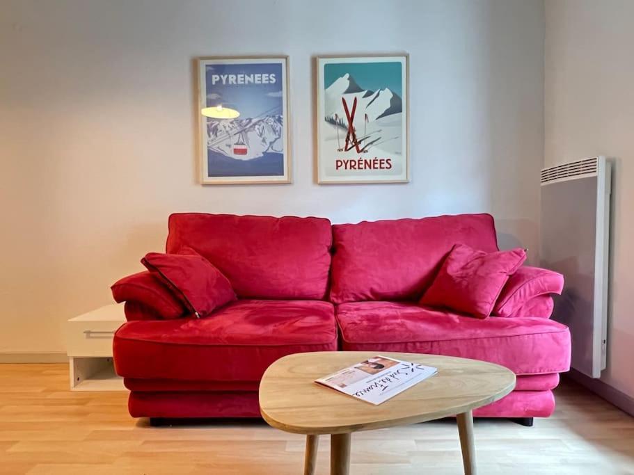 T3 Centre Ville Avec Parking, Balcon Et Wifi. 5P. Cauterets Eksteriør bilde